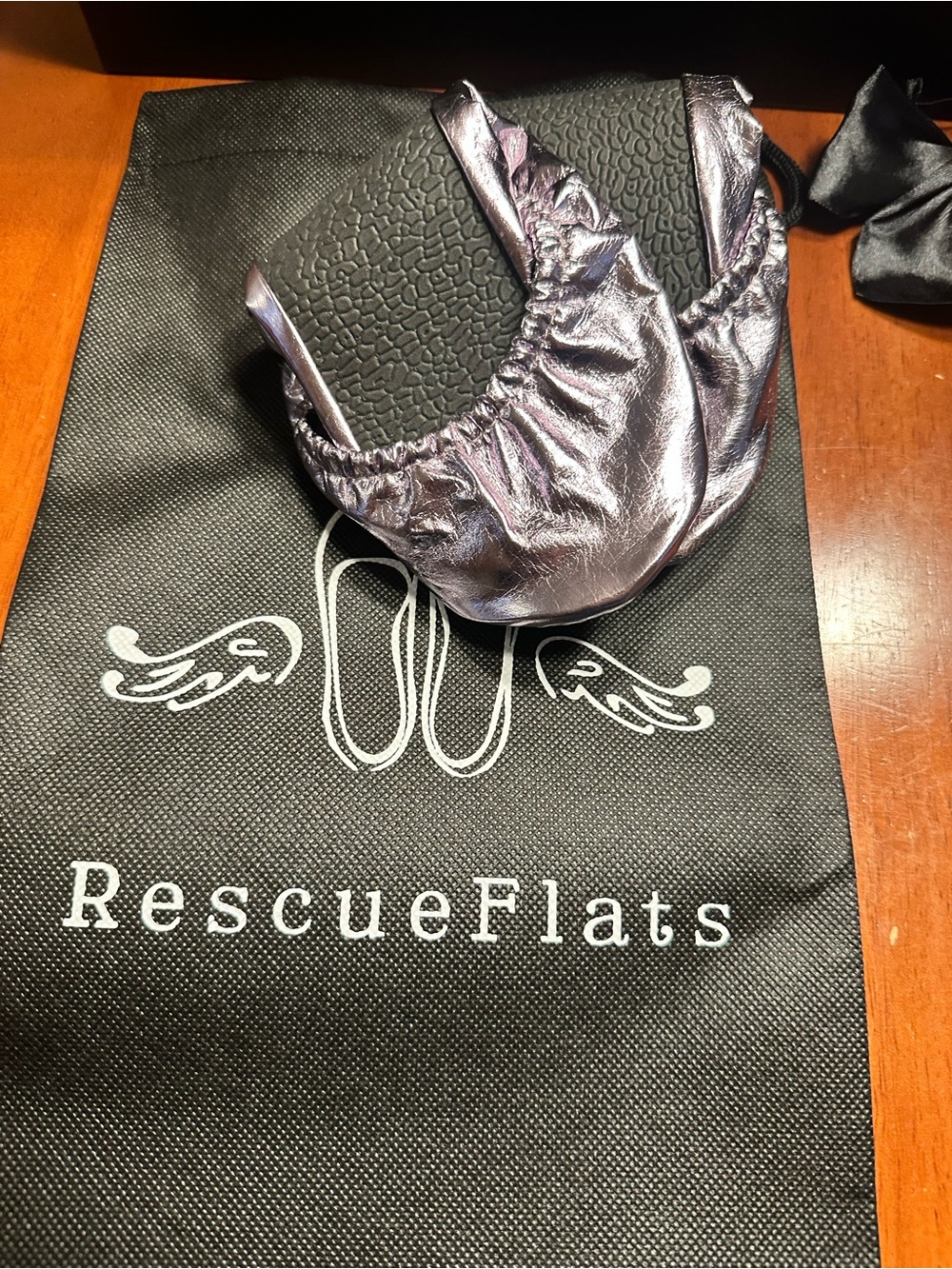 Rescue Flats Sm and Med Purple Ballet Flats - Packable